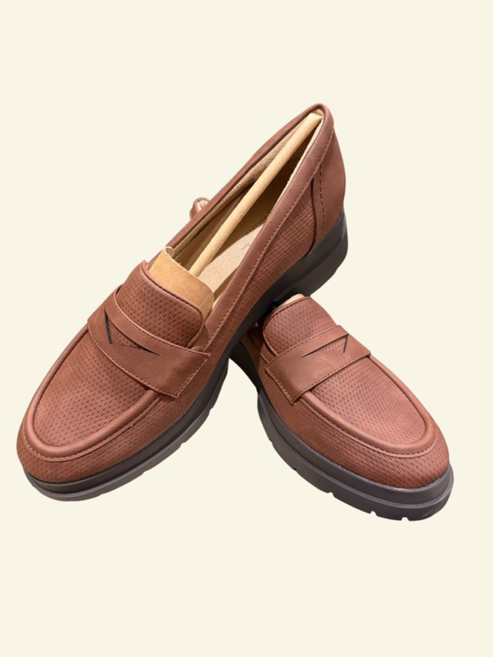 SOUL Naturalizer Men's Chestnut Brown Slip-On Loafers